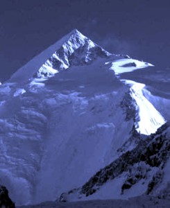 Il Gasherbrum II, alto 8035 m.