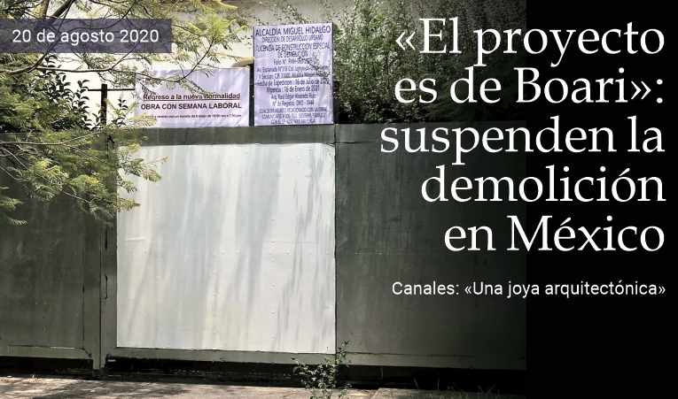 El proyecto es de Boari: suspenden la demolicin en Mxico