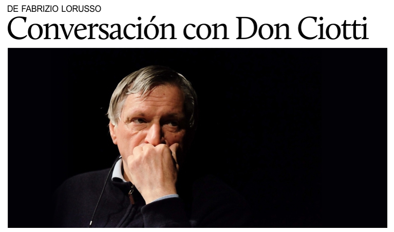 Conversacin con Don Ciotti en Mxico. De Fabrizio Lorusso.