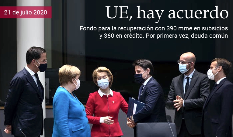 Fondo de recuperacin de la UE: hay acuerdo