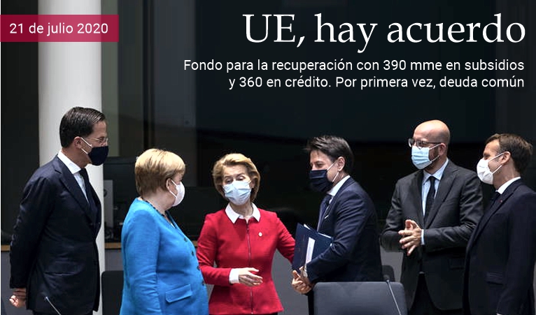 Fondo de recuperacin de la UE: hay acuerdo