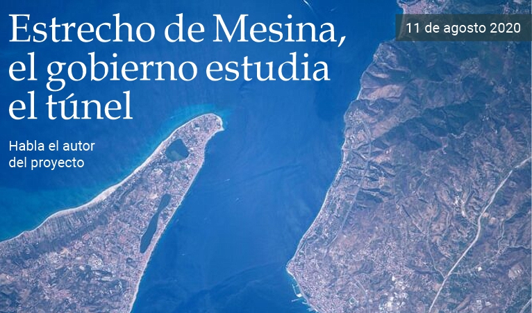 Estrecho de Mesina, el gobierno estudia el t�nel