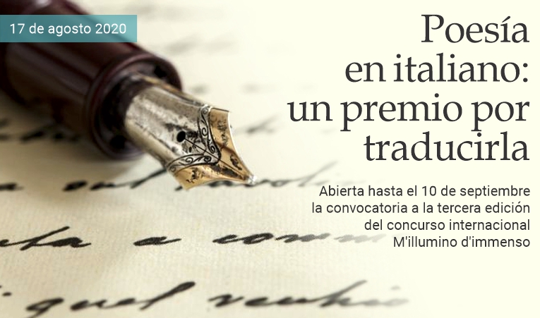 Poes�a en italiano, un premio por traducirla