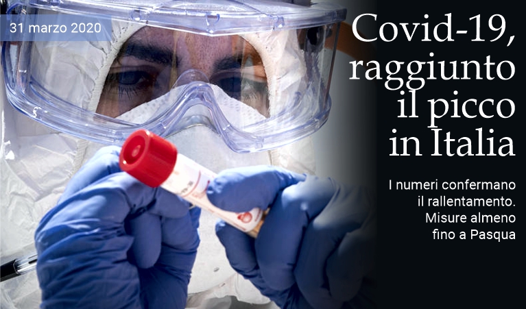 Covid-19: raggiunto il picco in Italia