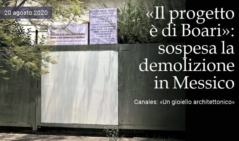 �Il progetto � di Boari�: sospesa la demolizione in Messico