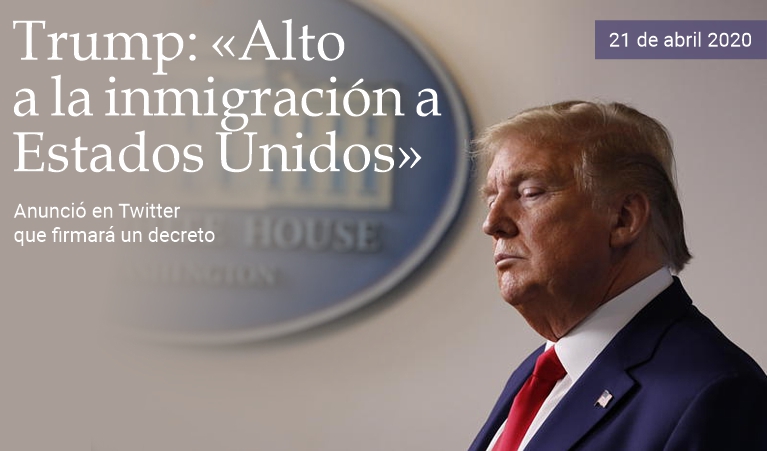 Trump: �Alto a la inmigraci�n a EU�