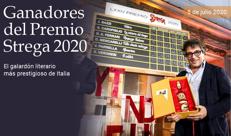 Los ganadores del Premio Strega 2020